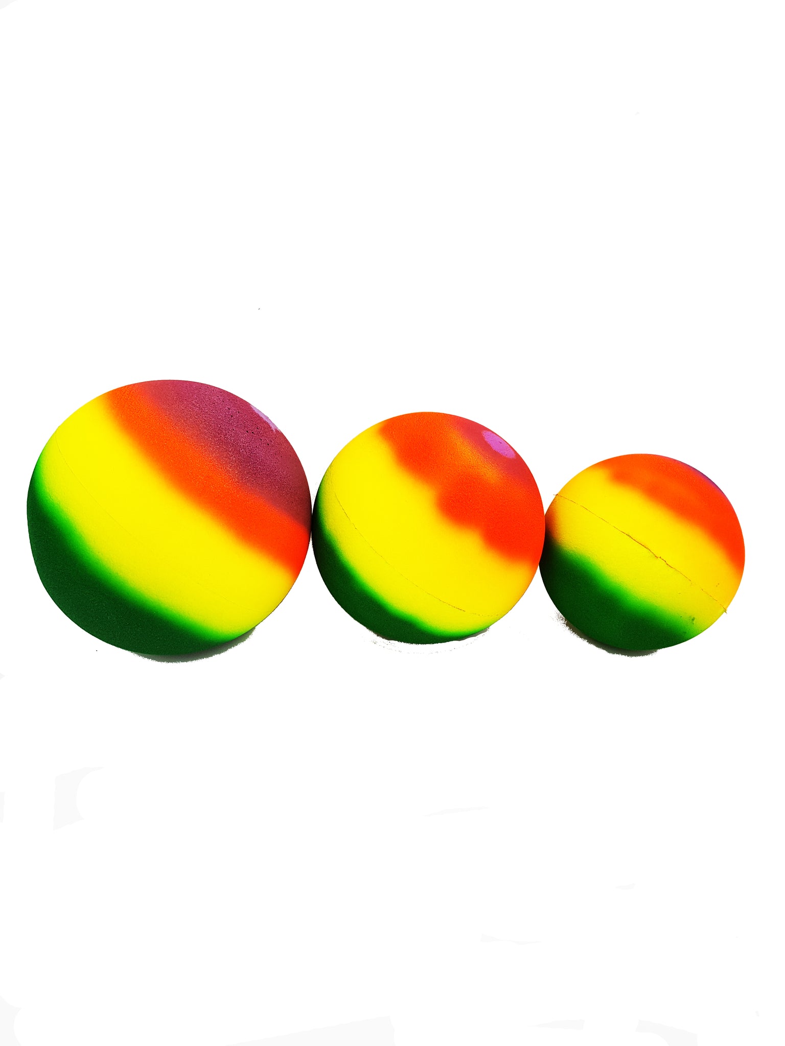 Ball GROß aus Schaumstoff "Bis zum Ende des Regenbogens" - hallokindershop