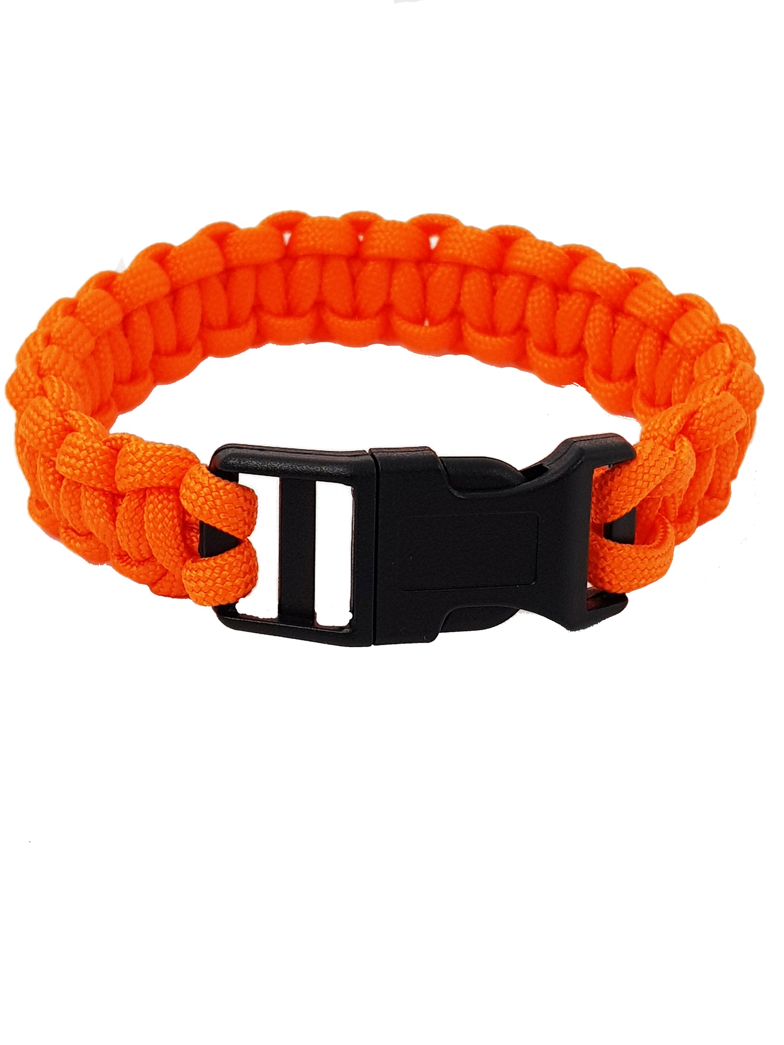 Paracord Armband orange dick - "ich bin ehrlich" - hallokindershop