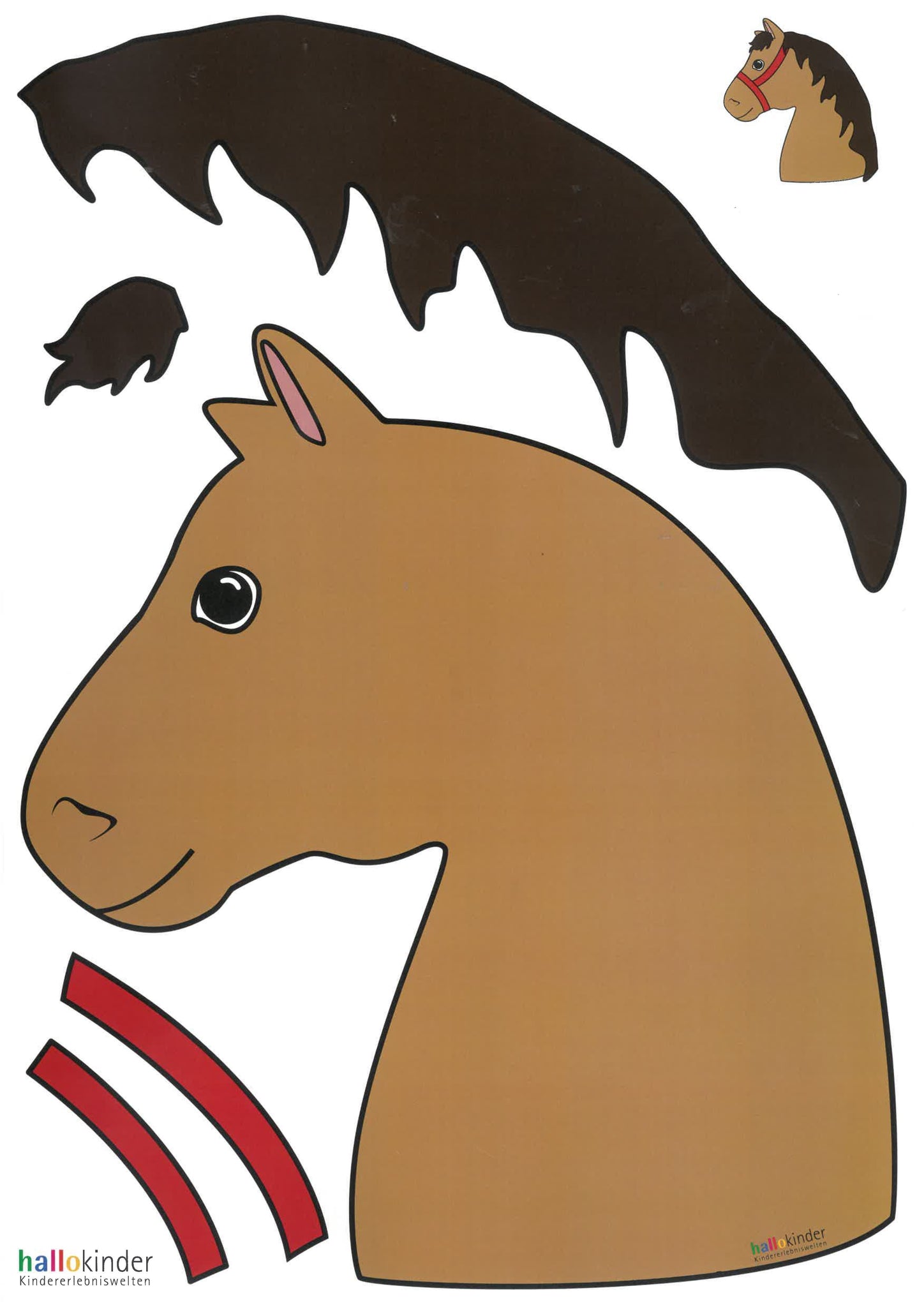 Pferd / Steckenpferd "Brownie das Kräftige" - hallokindershop
